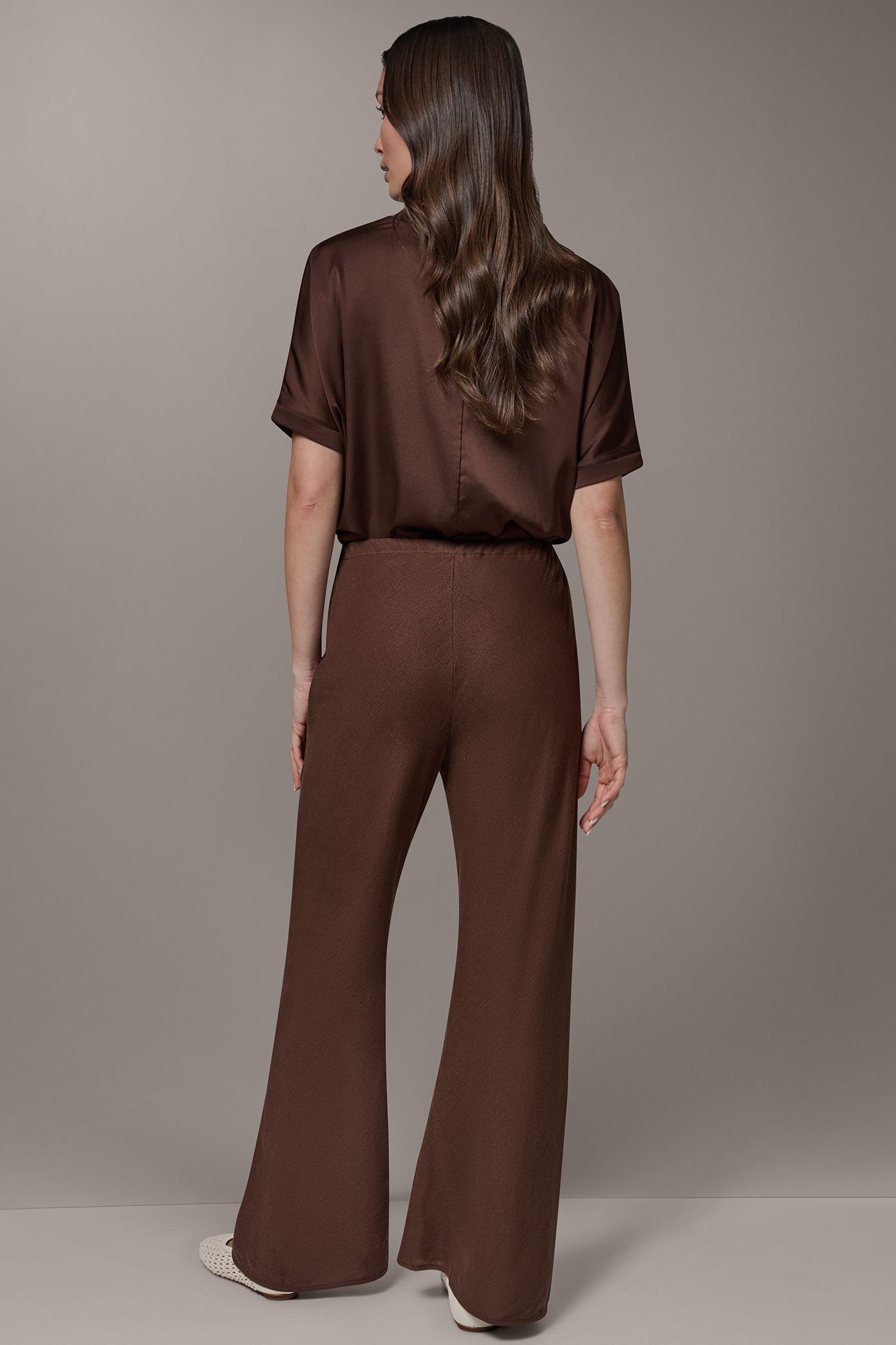 Canyon MID-RISE RELAXED ANKLE PANT Donna Karan