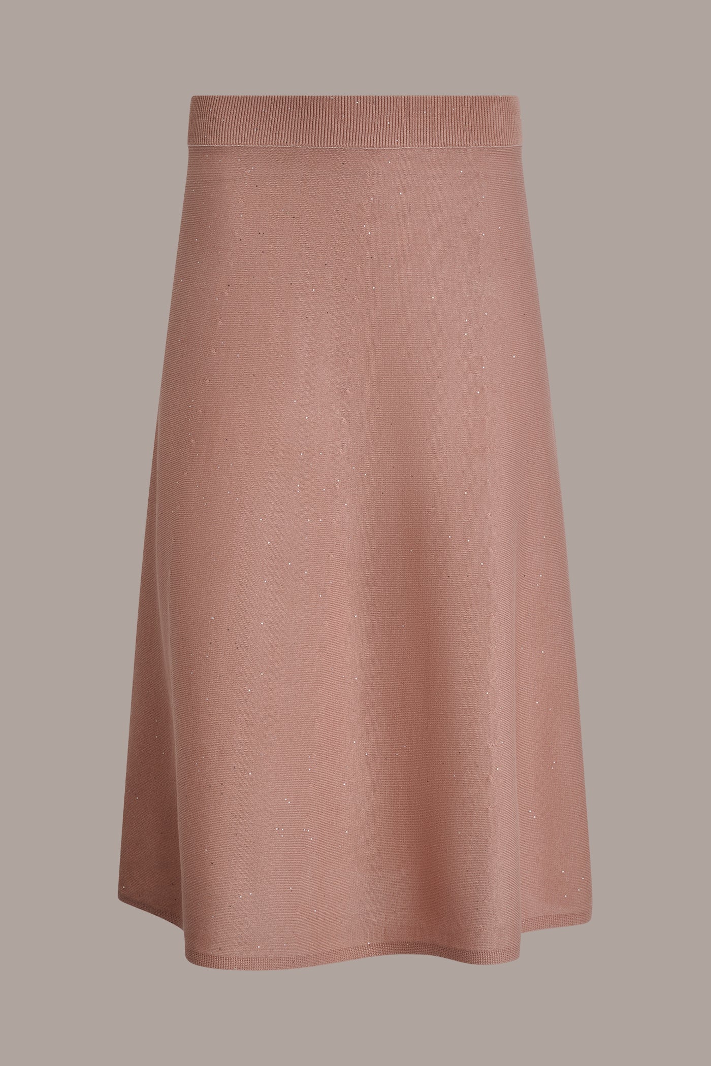 Umbria SEQUIN MIDI A-LINE SWEATER SKIRT Donna Karan