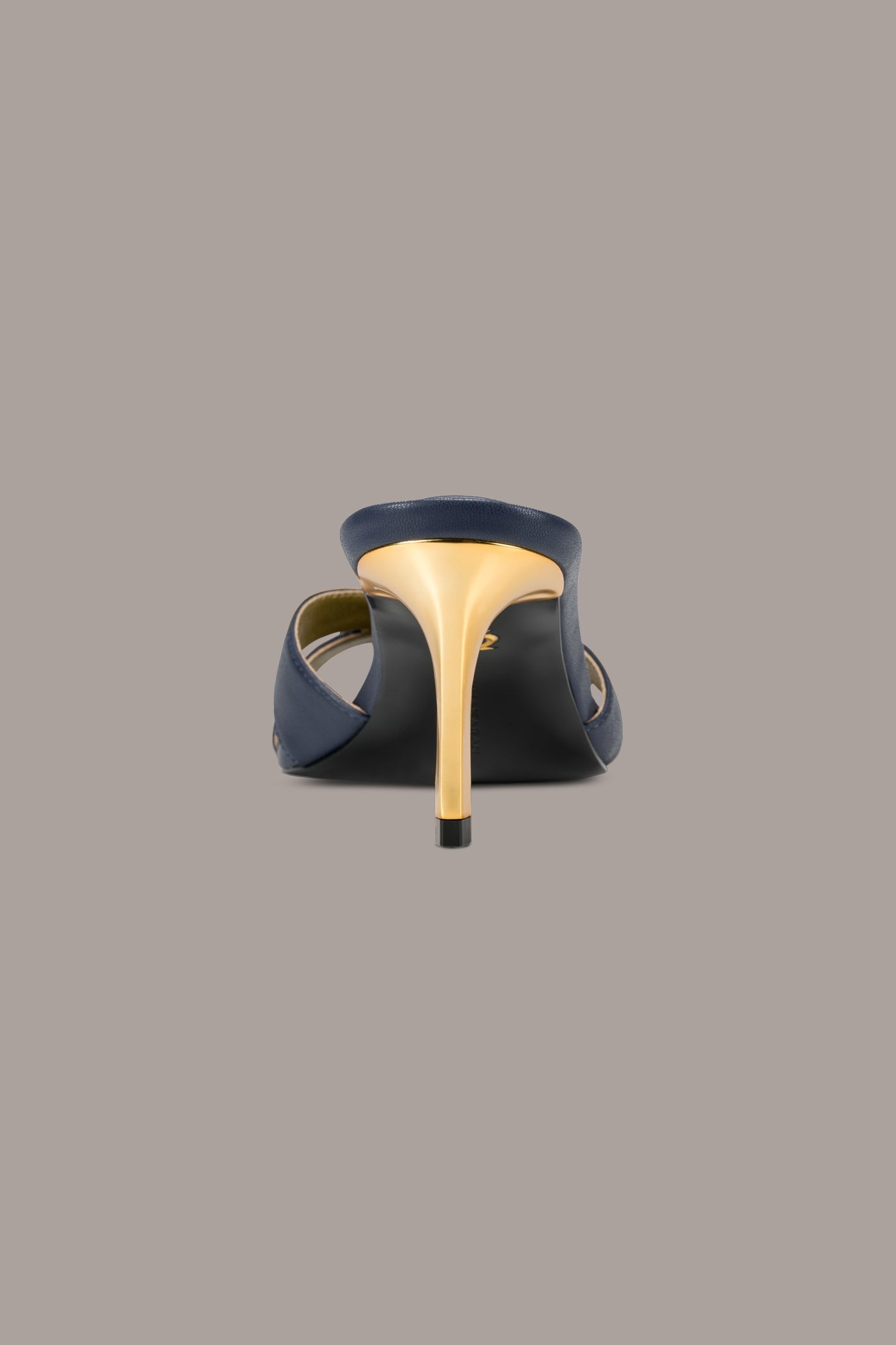 Navy SAMSON MULE SANDAL Donna Karan