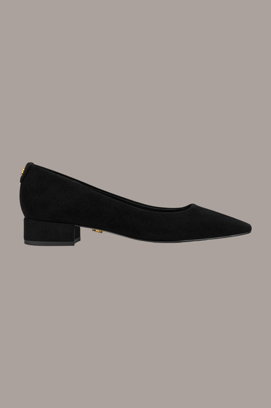 Black SAVITA II FLAT Donna Karan