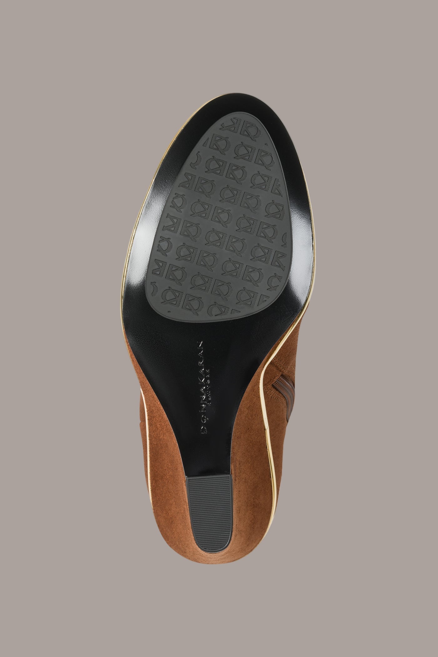 COGNAC DONNA WEDGE BOOTIE Donna Karan