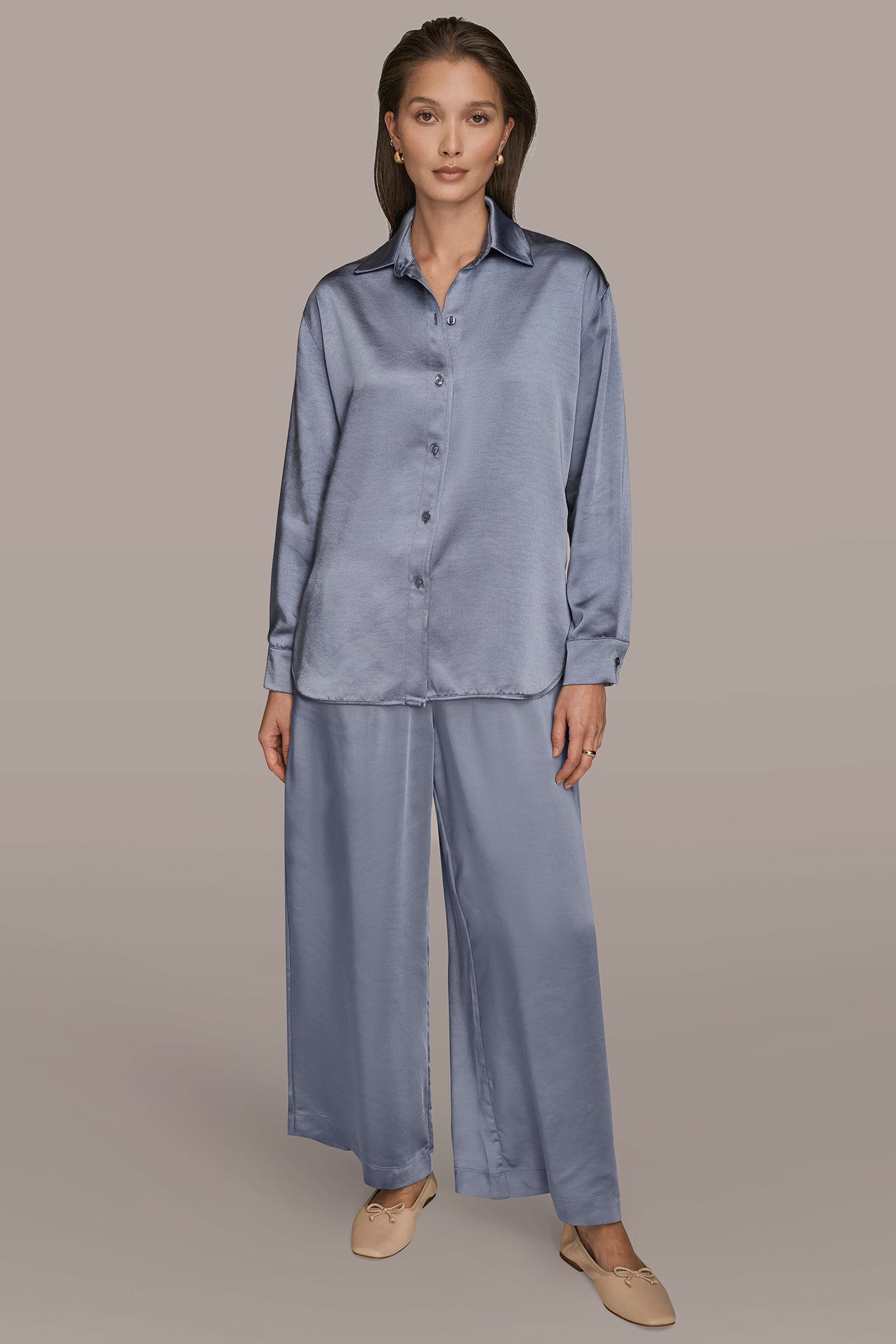 Tempest SATIN SHIRT Donna Karan