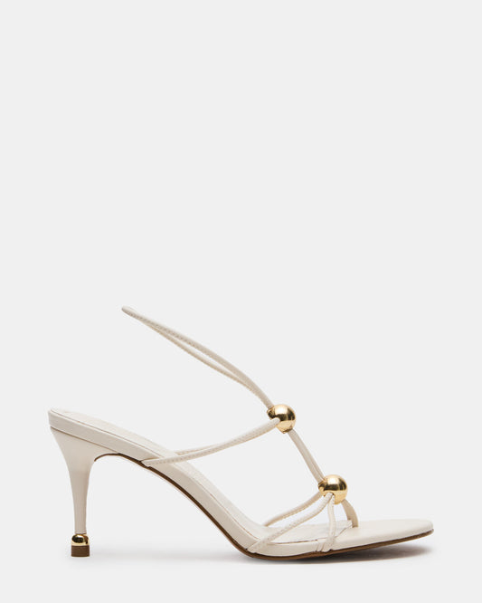 Steve Madden RAMOS Bone Strappy Stiletto Women's Heel