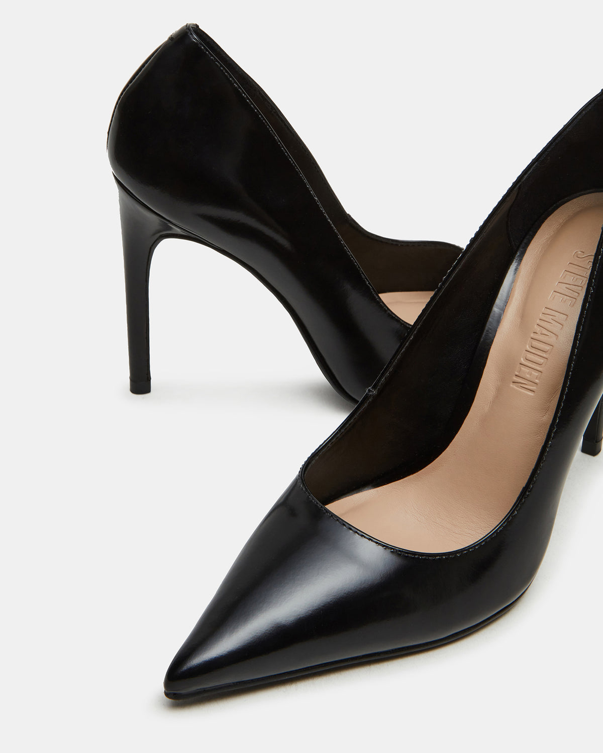 Steve Madden NOIR HEEL AND HAILEE BAG BLACK BUNDLE | Matching Shoe And Bag