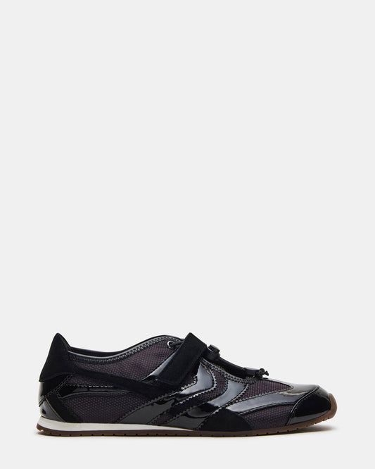 Steve Madden VIPER Black Low-Top Velcro Women's Sneaker