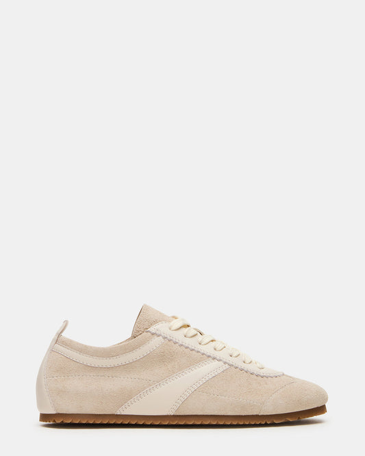 Steve Madden JAYE Ice Suede Low-Top Lace-Up Women's Sneaker