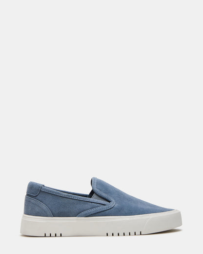 Steve Madden MURPHY Denim Suede Low-Top Sneaker | Women's Sneakers