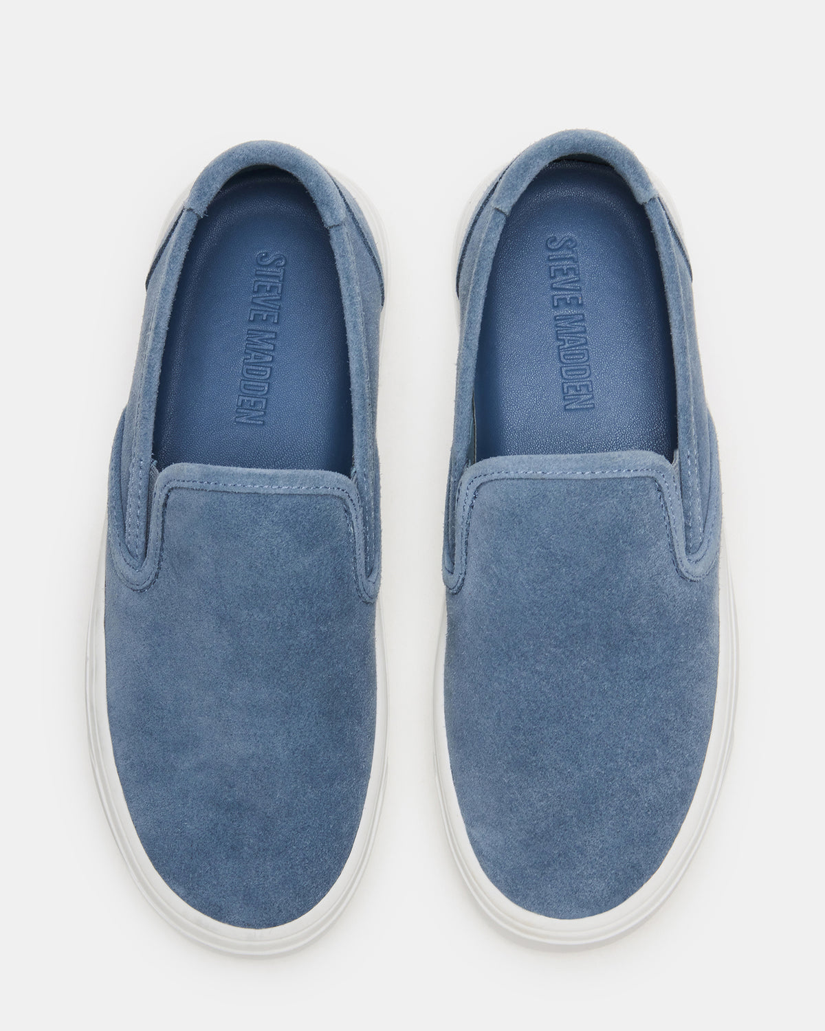 Steve Madden MURPHY Denim Suede Low-Top Sneaker | Women's Sneakers