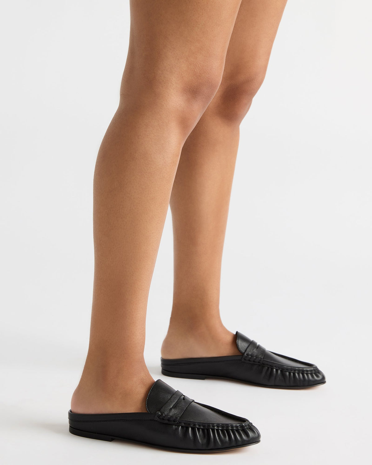 Steve Madden RAFE Chocolate Brown Suede Slip-On Mule Women's Flat