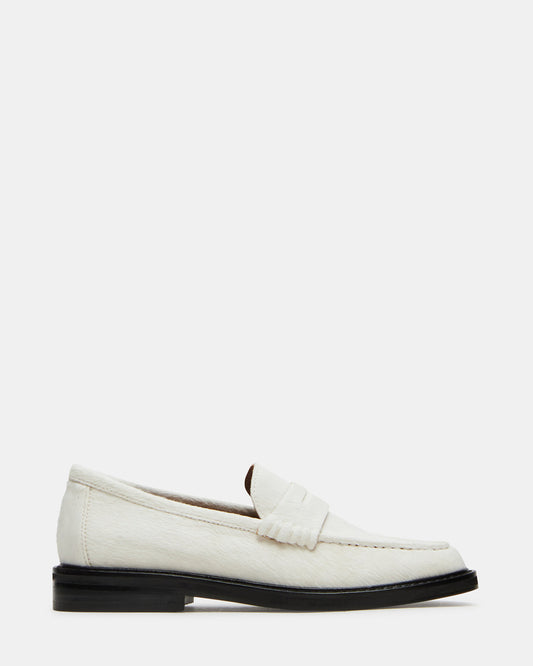 Steve Madden MADISON White Multi Women's Penny Loafer