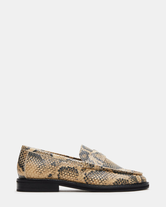 Steve Madden MADISON Snake Women's Penny Loafer