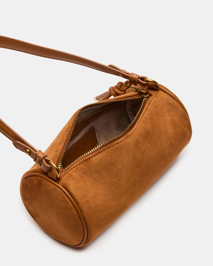 Steve Madden PRIYA Bag Tobacco Mini Barrel Shoulder Handbag