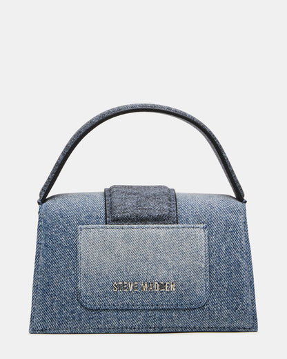 Steve Madden MISHELL Bag Denim Top-Handle Mini Handbag
