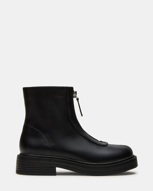 Steve Madden Kids' JONES Black Girls' Ankle Boot