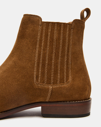 Steve Madden RYKER Cognac Chelsea Men's Ankle Boot