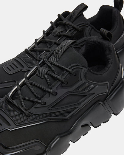 Steve Madden PACE Black Low-Top Lace-Up Men's Sneaker