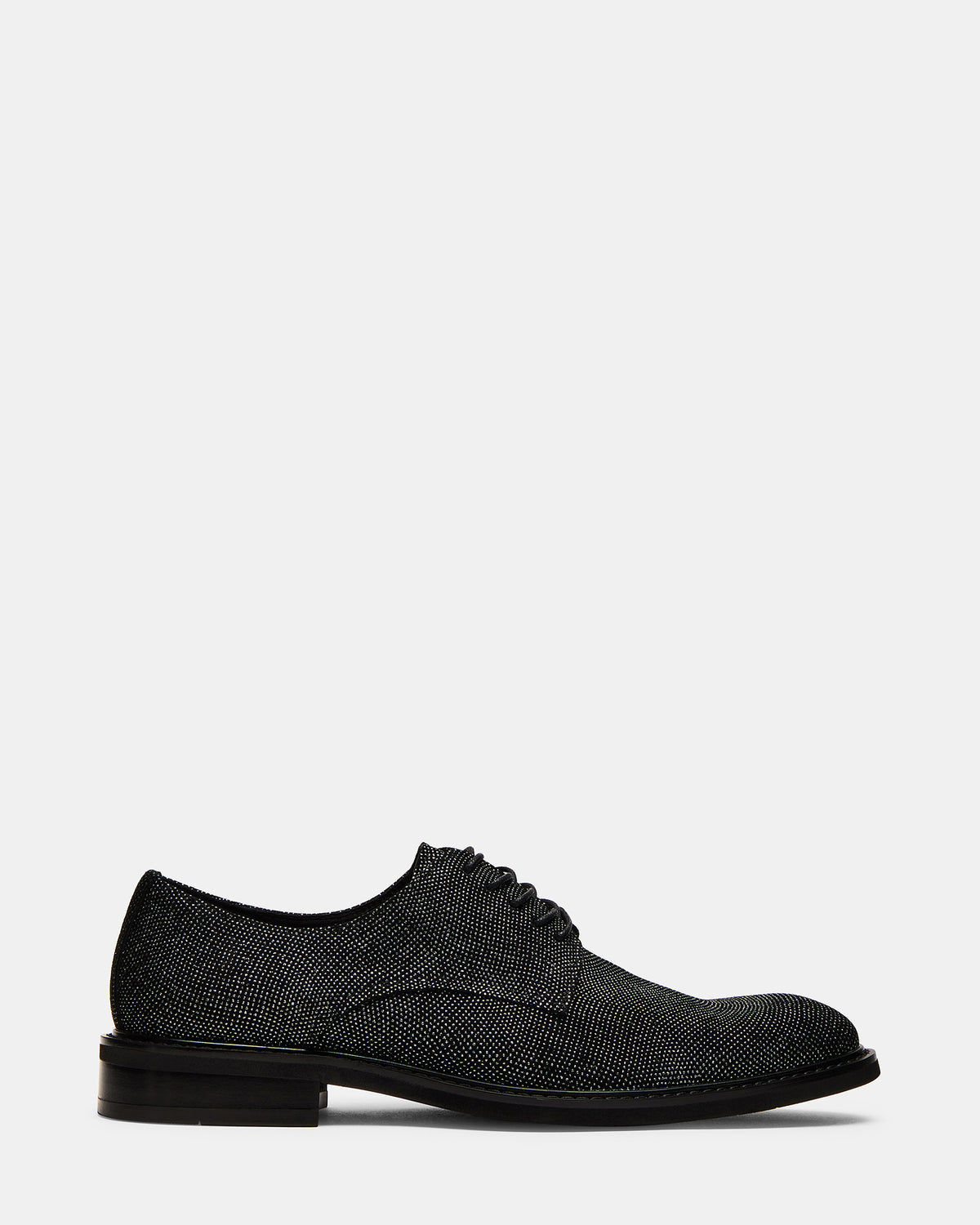 Steve Madden HADAR Silver Lace-Up Oxford Dress Shoe | Men's Dress Shoes