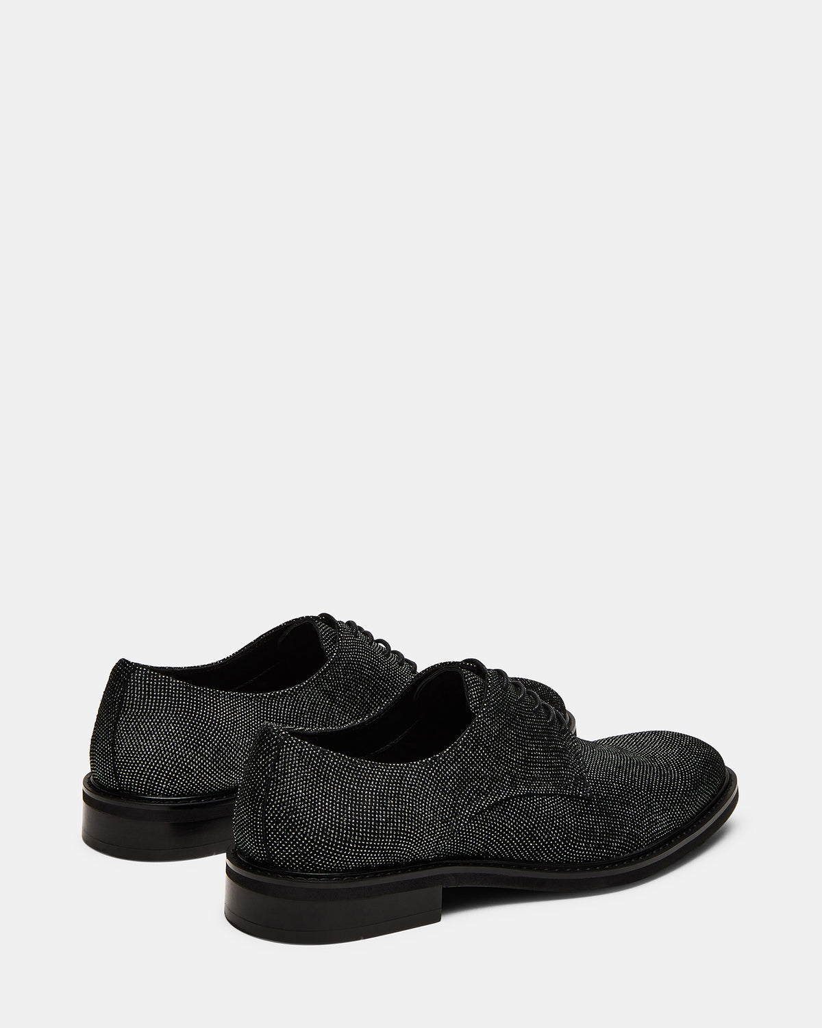 Steve Madden HADAR Silver Lace-Up Oxford Dress Shoe | Men's Dress Shoes