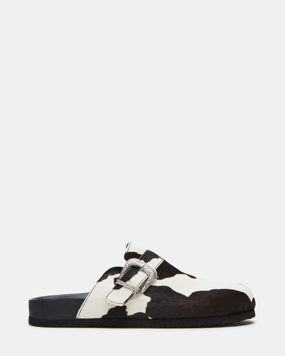 Steve Madden WOOLY Black Multi Slip-On Men's Casual Clog