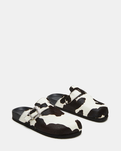 Steve Madden WOOLY Black Multi Slip-On Men's Casual Clog