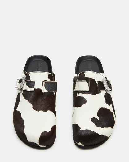 Steve Madden WOOLY Black Multi Slip-On Men's Casual Clog