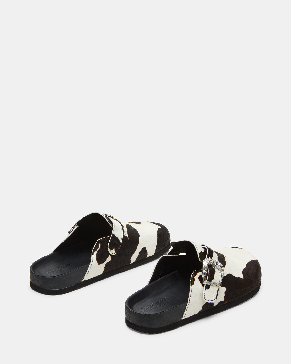 Steve Madden WOOLY Black Multi Slip-On Men's Casual Clog