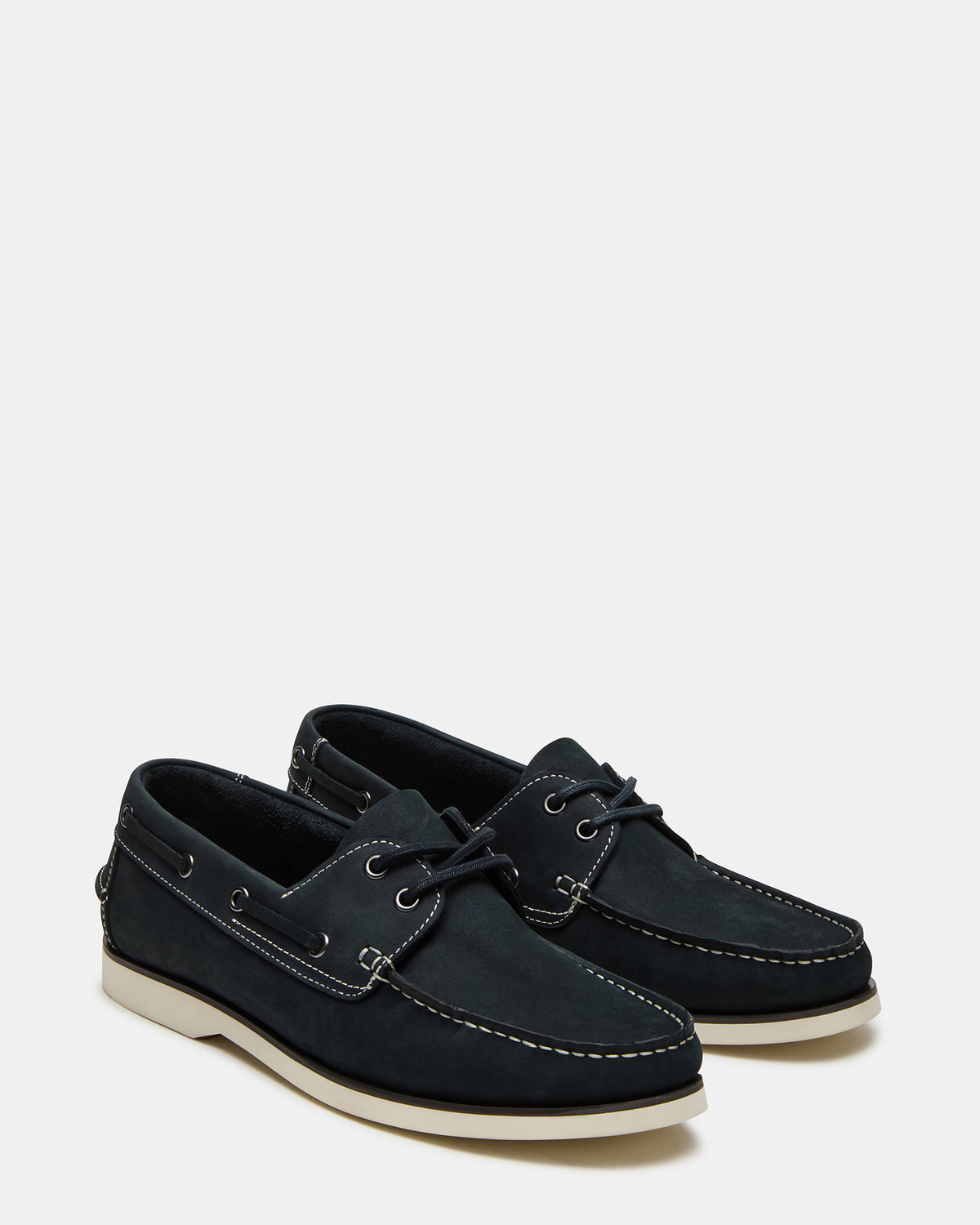 Steve Madden ZEPHYR Navy Slip-On Men's Boat Shoe Loafer