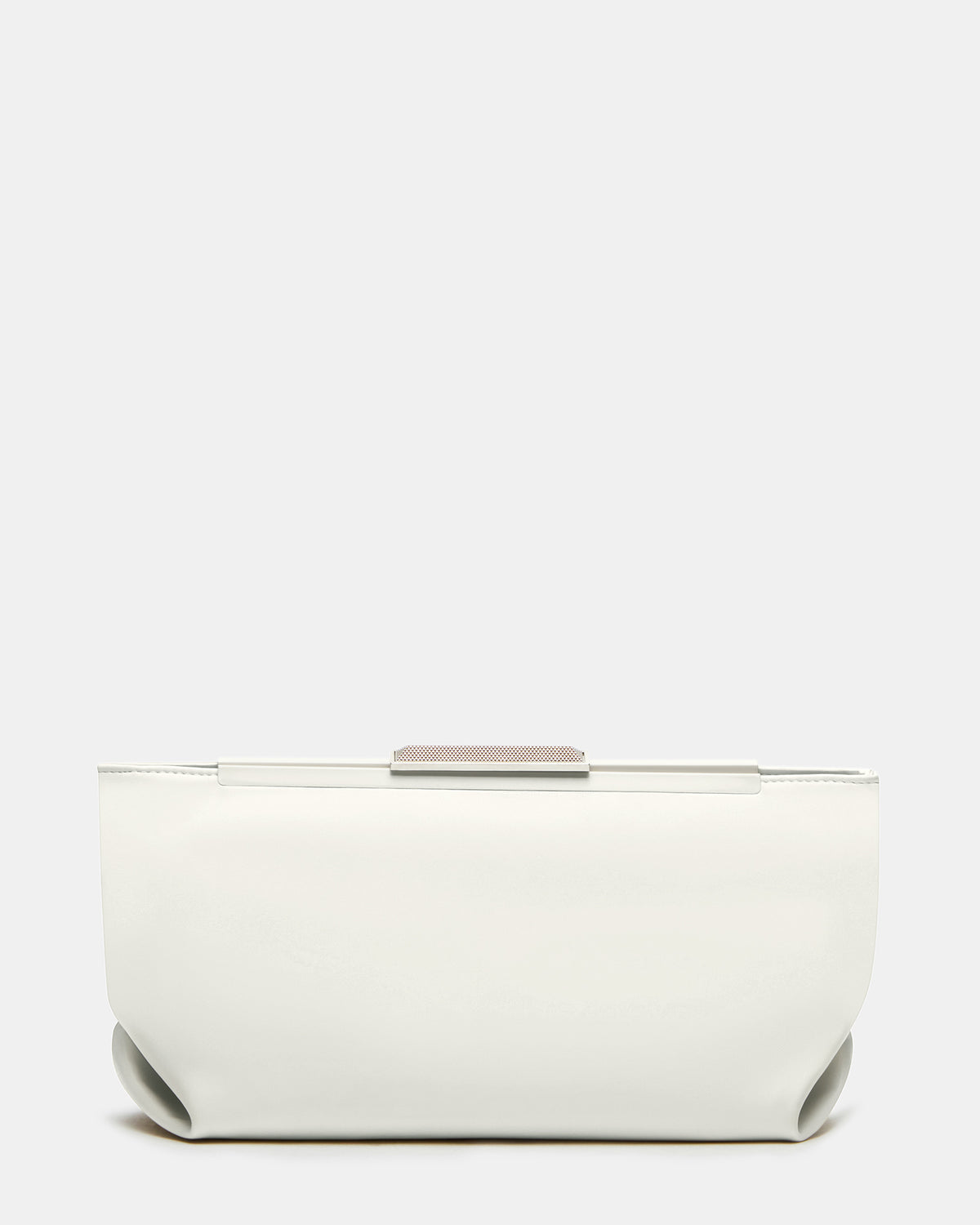Steve Madden ANTONI Soft Oversized Clutch Bag Off-White | Women's Handbags