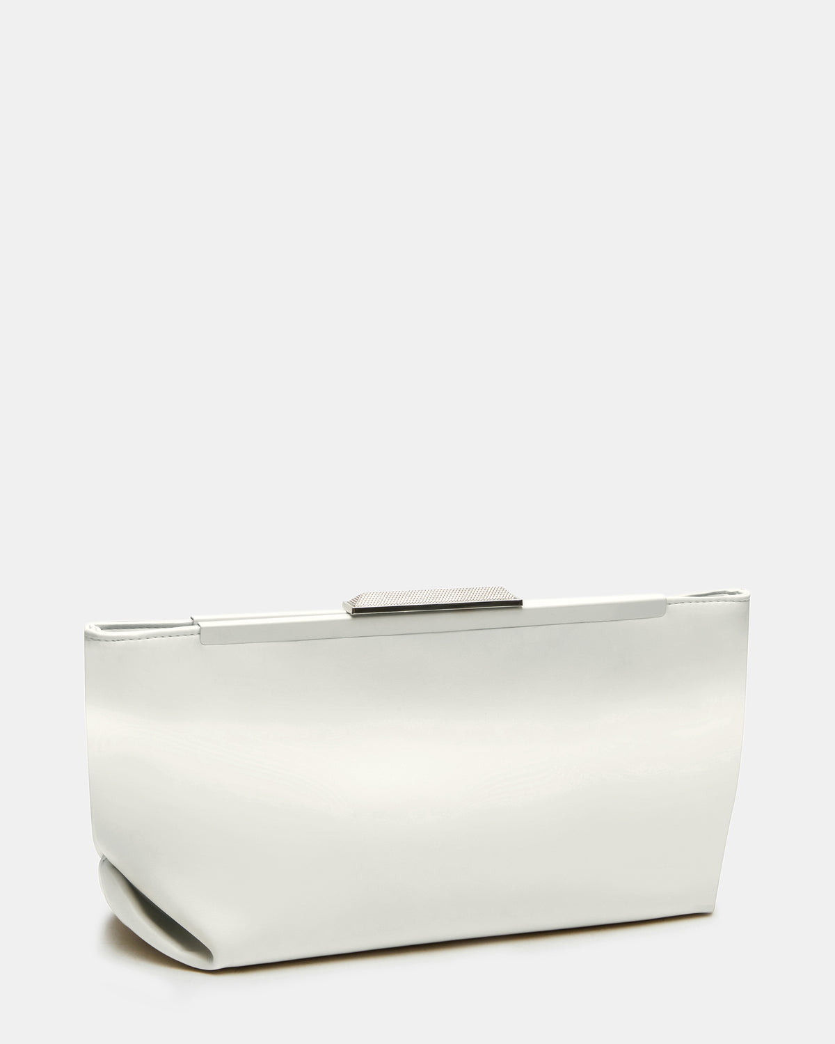 Steve Madden ANTONI Soft Oversized Clutch Bag Off-White | Women's Handbags