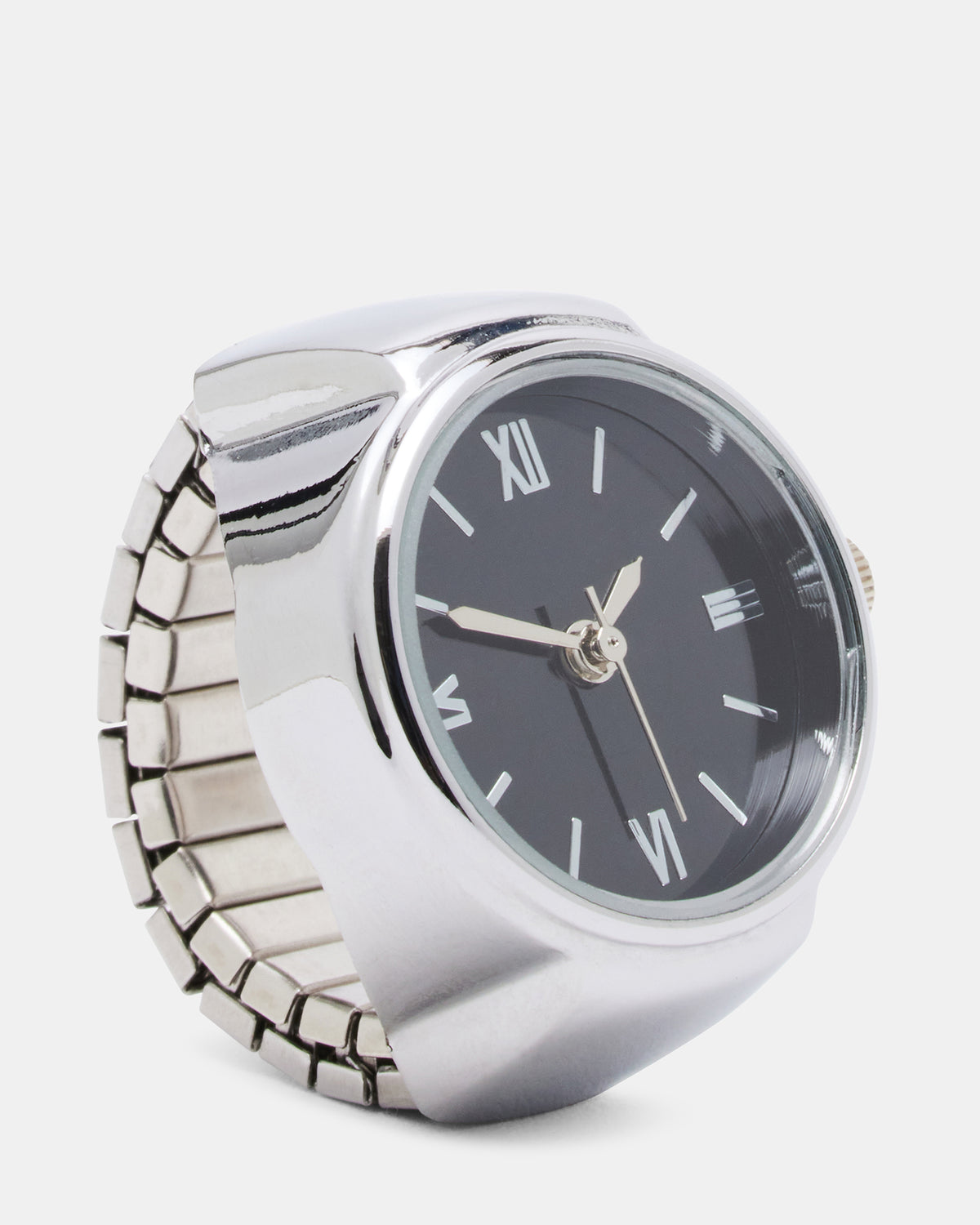Steve Madden WATCH RING Black Women's Accessories