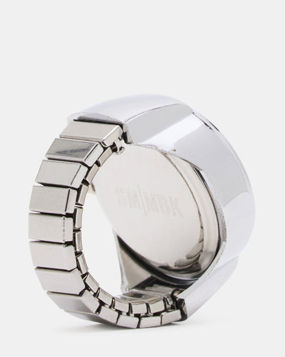 Steve Madden WATCH RING Black Women's Accessories