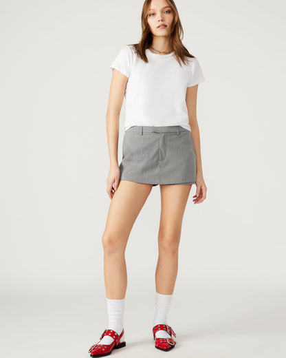 Steve Madden RODIN Grey Women's Mini Skort