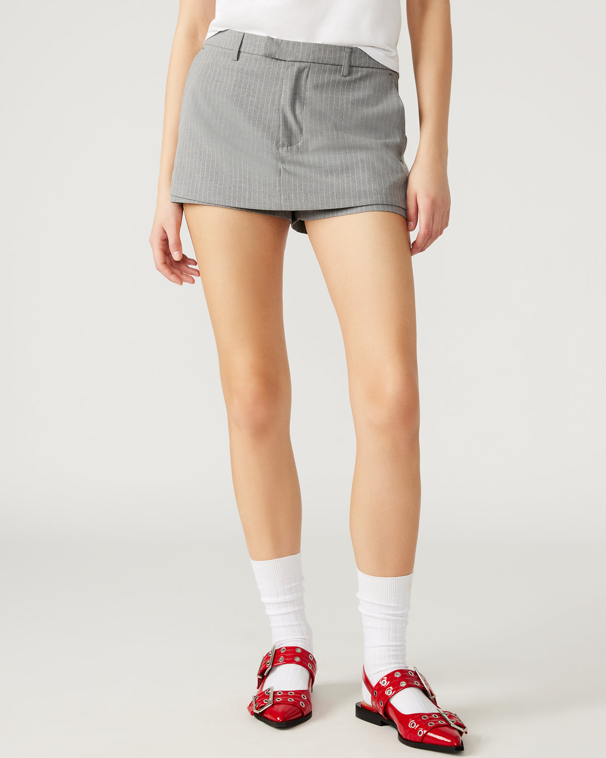 Steve Madden RODIN Grey Women's Mini Skort