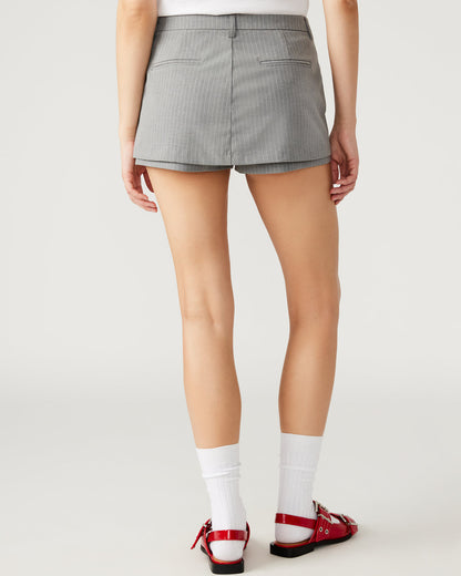 Steve Madden RODIN Grey Women's Mini Skort