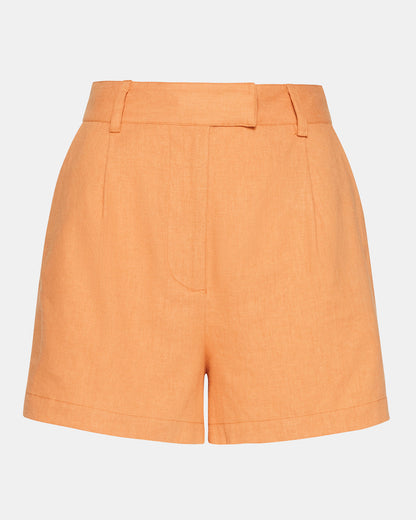 Steve Madden IMELDA Caramel Pleated Trouser Women's Shorts