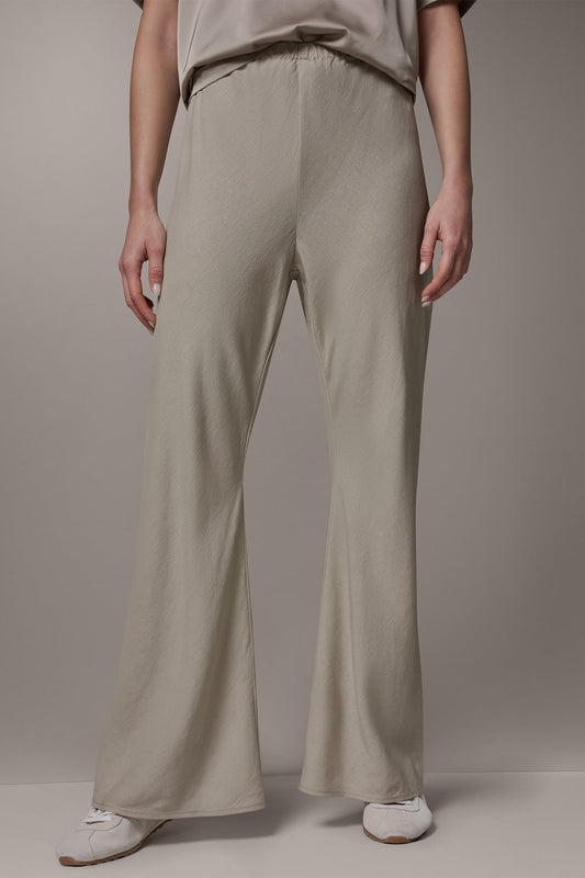 Sandstone MID-RISE RELAXED ANKLE PANT Donna Karan