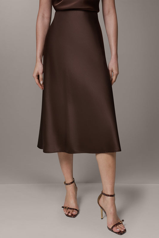 Canyon MIDI BIAS SKIRT Donna Karan