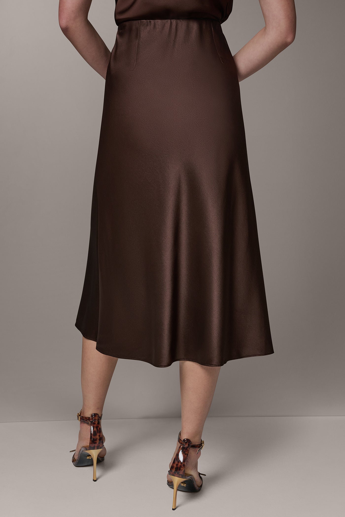 Canyon MIDI BIAS SKIRT Donna Karan
