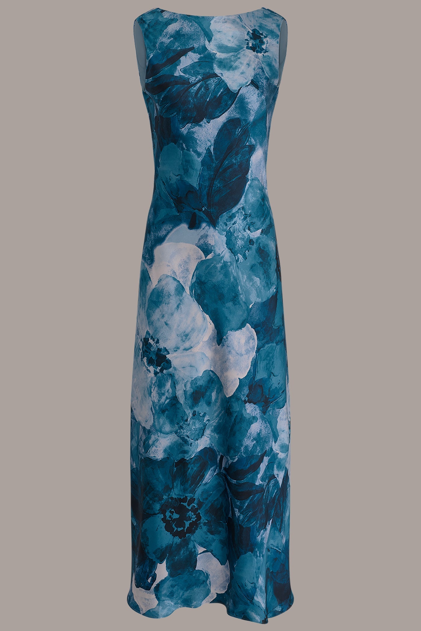 Nightfall Multi SLEEVELESS TRUMPET GOWN Donna Karan