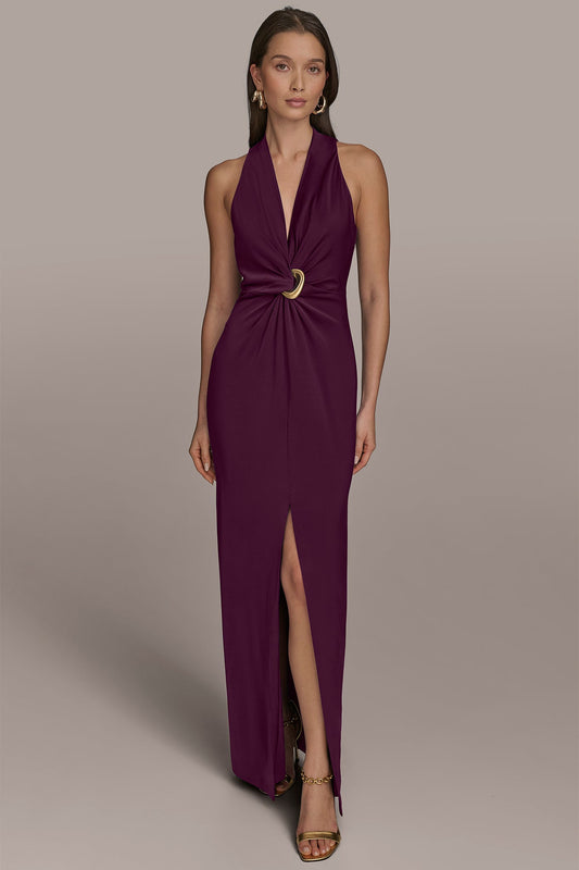 Berry VNECK GOWN Donna Karan