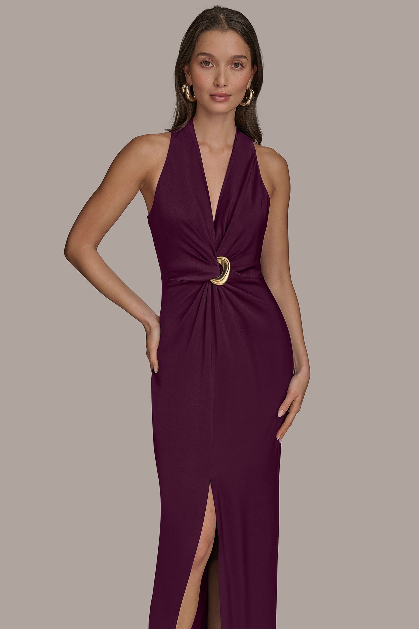 Berry VNECK GOWN Donna Karan