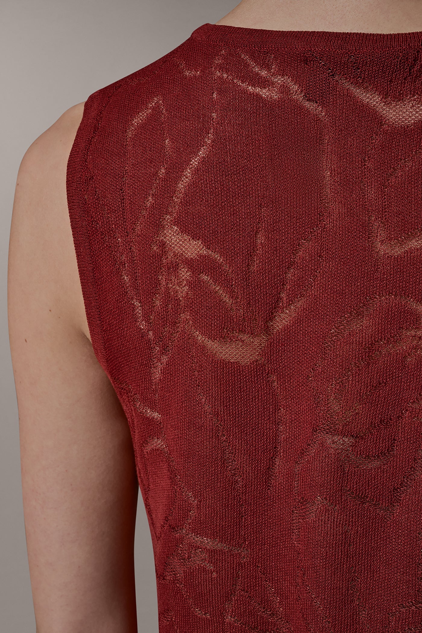 Sunbaked CREW NECK TOP Donna Karan