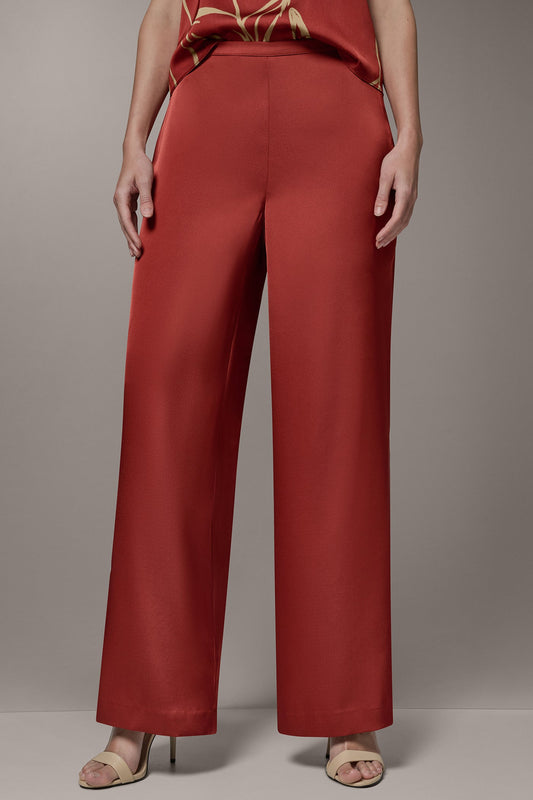Sunbaked EXTRA HIGH-RISE WIDE-LEG PANT Donna Karan
