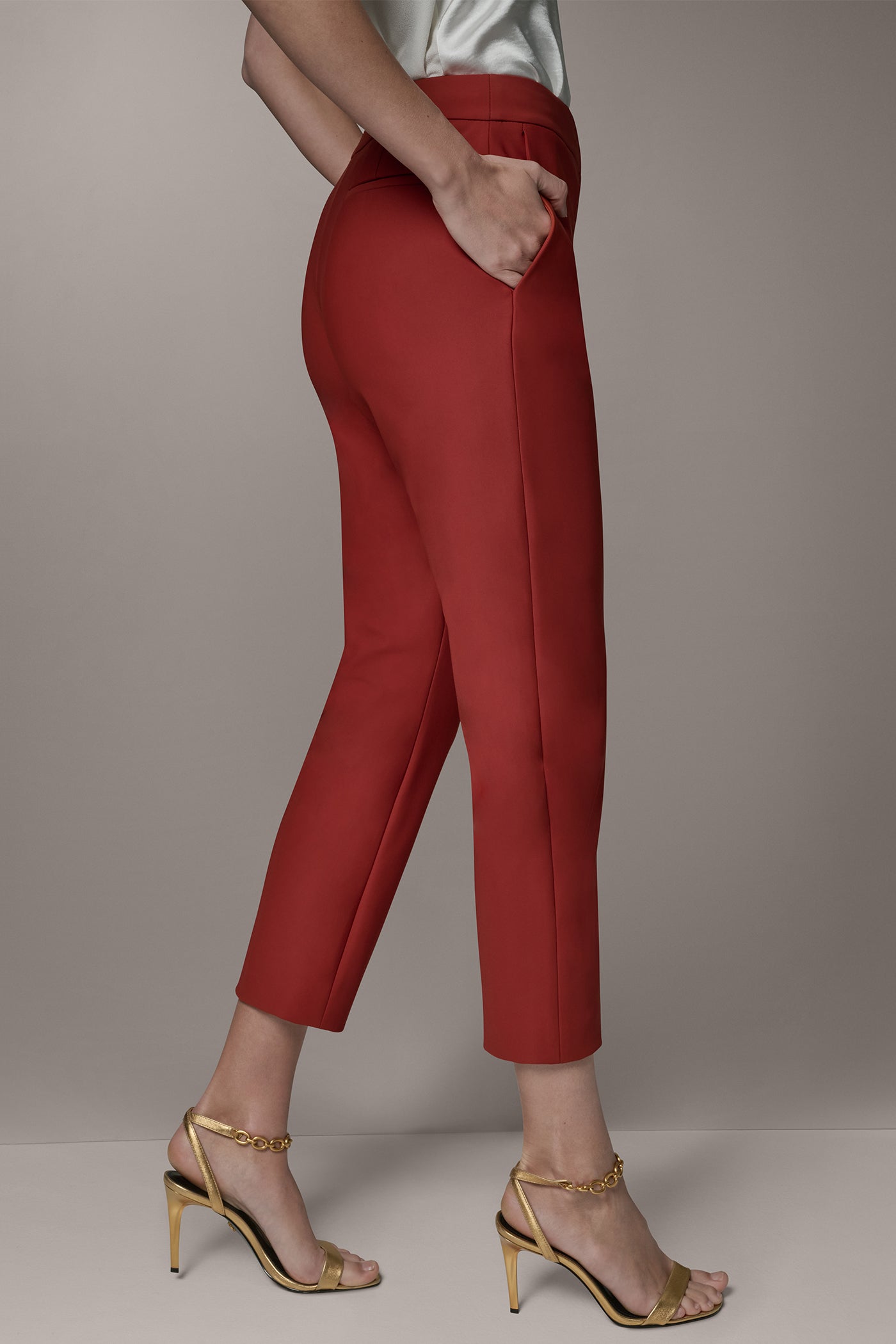 Sunbaked SLIM LEG ANKLE PANT Donna Karan