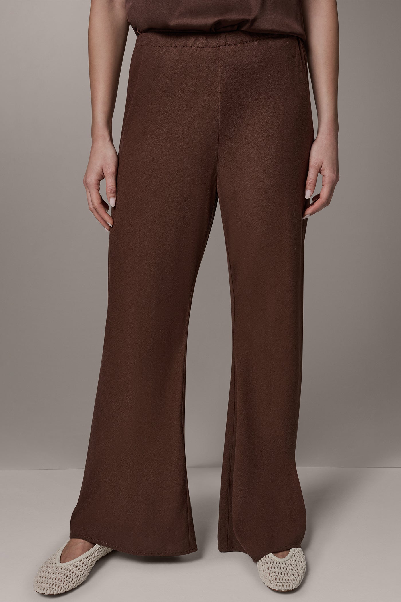 Canyon MID-RISE RELAXED ANKLE PANT Donna Karan