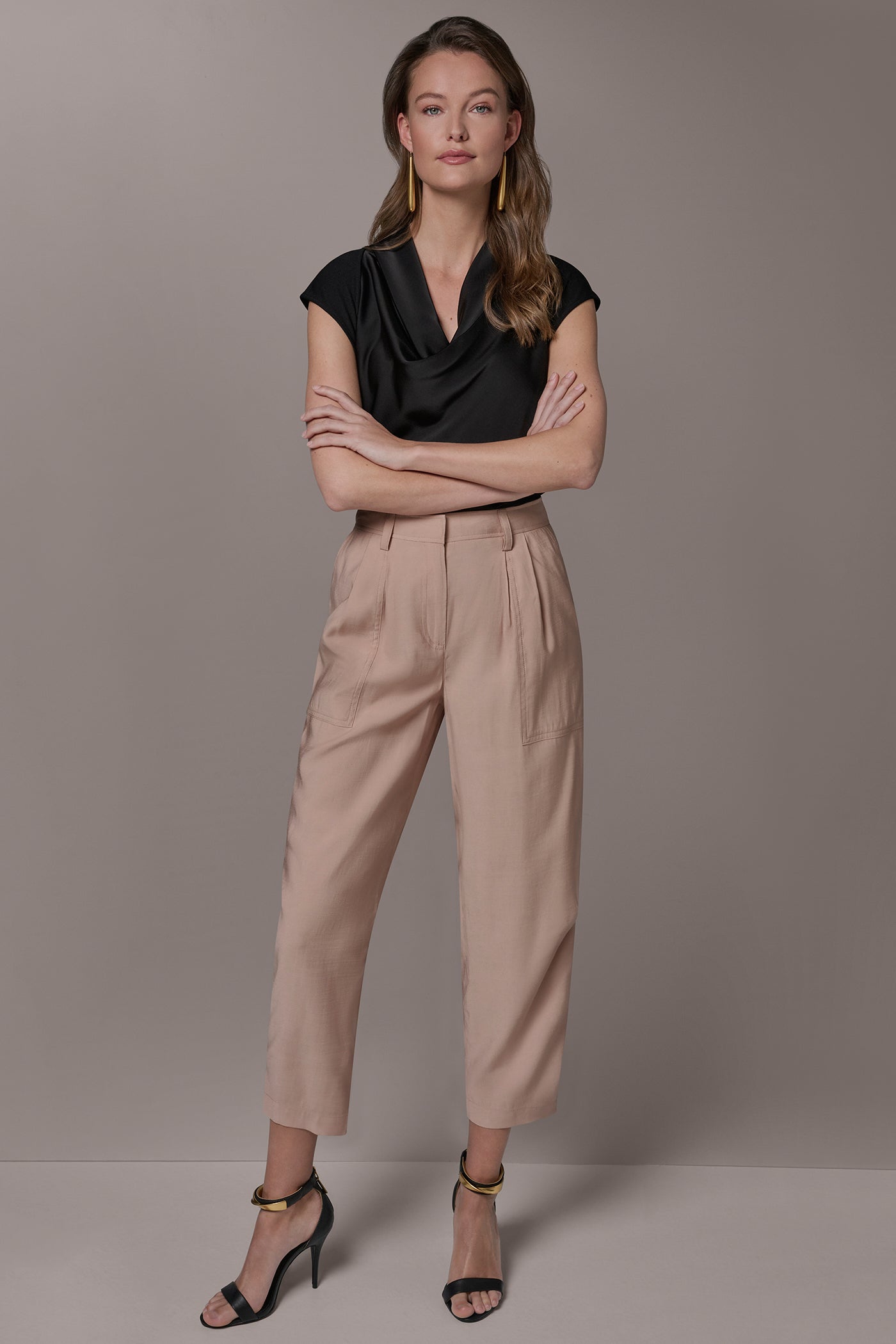 Umbria EXTRA HIGH-RISE UTILITY PANT Donna Karan