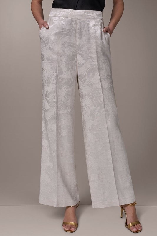 Light Flax EXTRA HIGH-RISE WIDE-LEG SUIT PANT Donna Karan