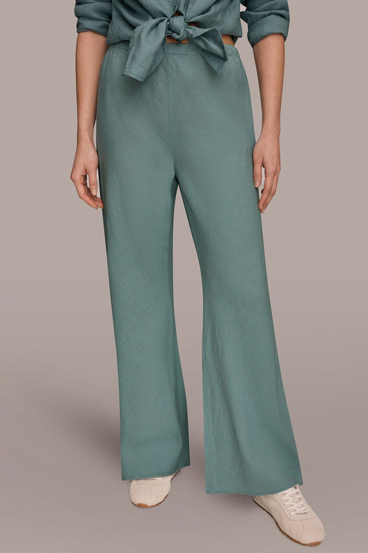 Waterlily MID-RISE RELAXED ANKLE PANT Donna Karan