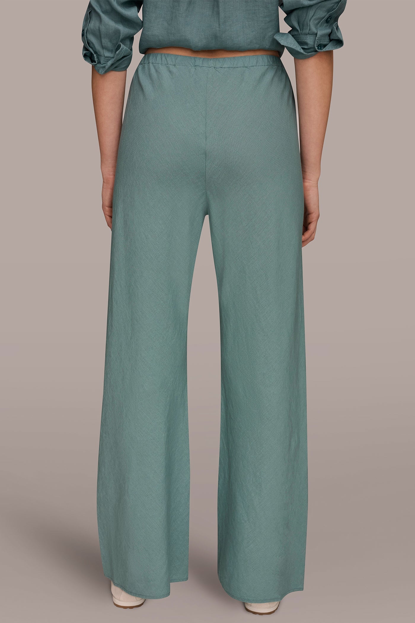 Waterlily MID-RISE RELAXED ANKLE PANT Donna Karan