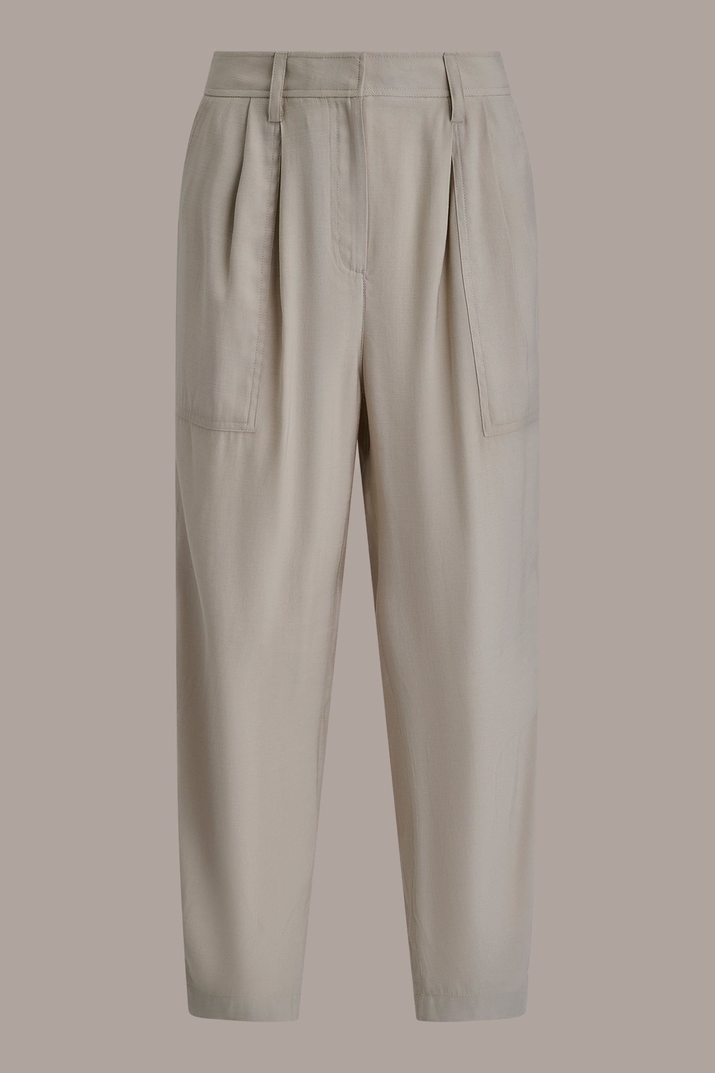 Tuscan Grey EXTRA HIGH-RISE UTILITY PANT Donna Karan